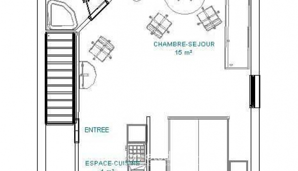 Logement �tudiant Studio &agrave; Colmar (68000)