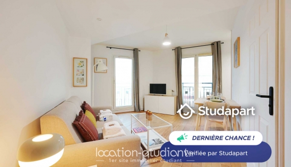 Logement étudiant Studio &agrave; Courbevoie (92400)