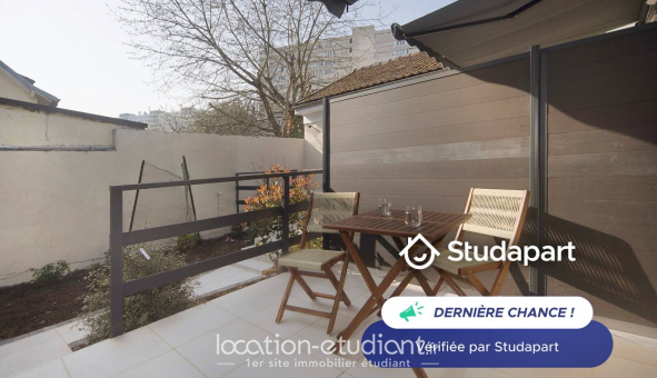 Logement �tudiant Studio &agrave; Cr�teil (94000)