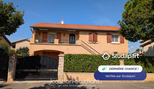 Logement �tudiant Studio &agrave; D�cines Charpieu (69150)