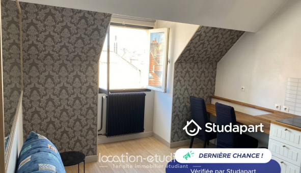 Logement étudiant Location Studio Meublé Dijon (21000)