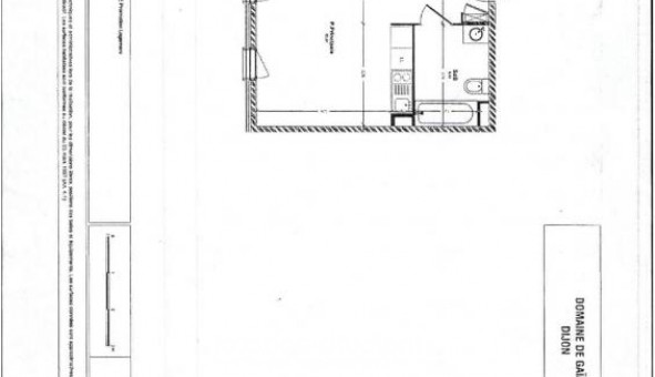 Logement tudiant Studio à Dijon (21000)