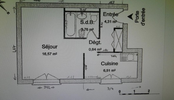 Logement �tudiant Studio &agrave; Dijon (21000)