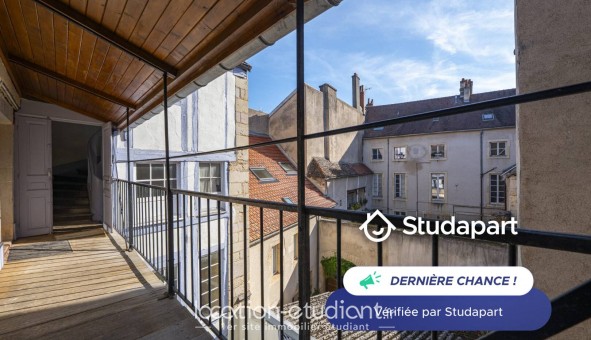Logement �tudiant Studio &agrave; Dijon (21000)
