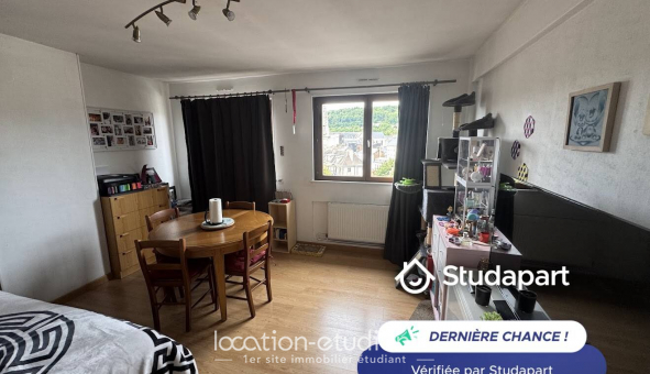 Logement tudiant Studio à Elbeuf (76500)