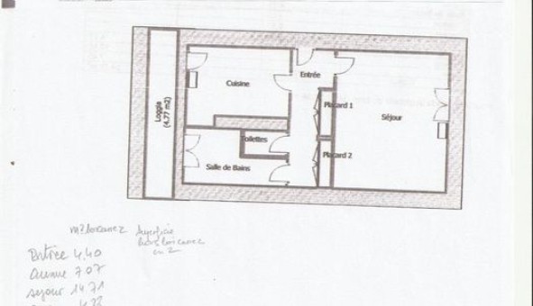 Logement �tudiant Studio &agrave; �vreux (27000)