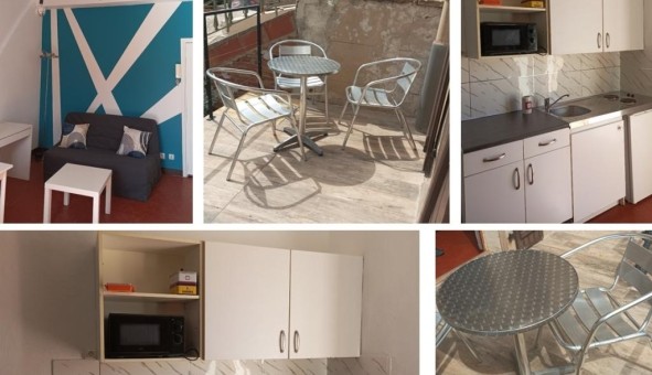 Logement tudiant Studio à Gardanne (13120)