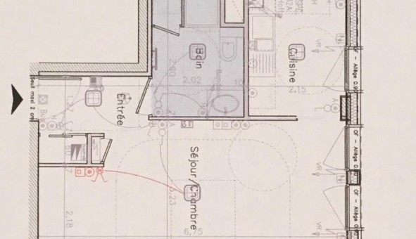 Logement �tudiant Studio &agrave; Gi�res (38610)