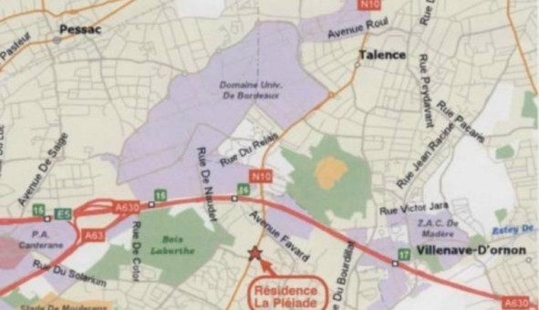 Logement tudiant Studio à Gradignan (33170)