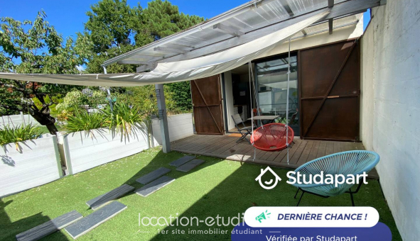 Logement tudiant Location Studio Meublé Gradignan (33170)