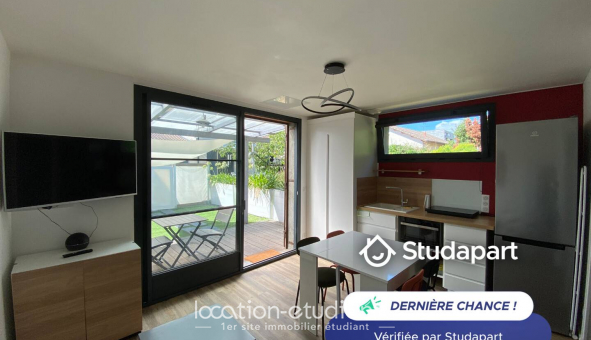 Logement tudiant Studio à Gradignan (33170)