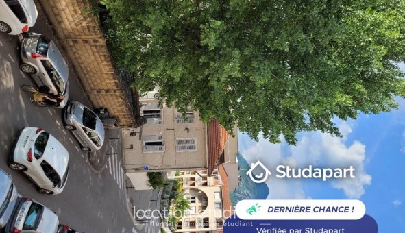 Logement tudiant Studio à Grenoble (38000)