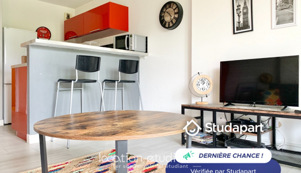 Logement �tudiant Studio &agrave; Grenoble (38000)