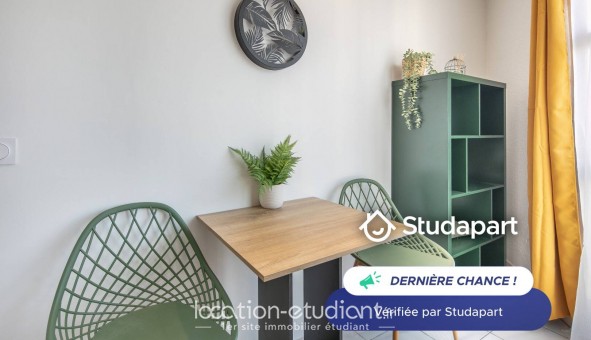 Logement �tudiant Studio &agrave; Grenoble (38000)