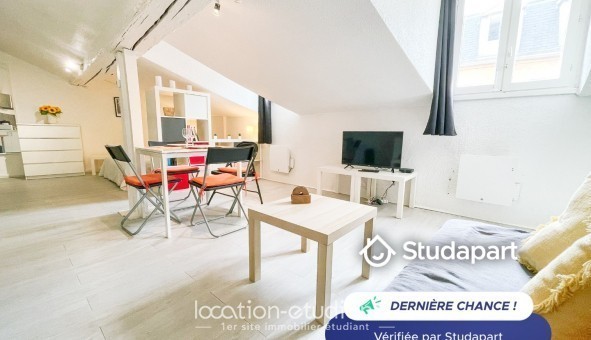 Logement �tudiant Studio &agrave; Grenoble (38000)