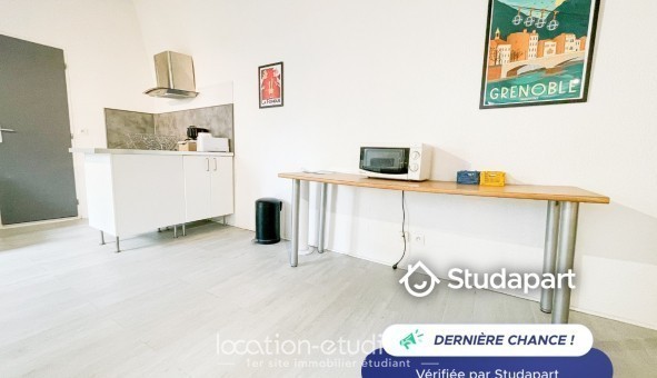 Logement �tudiant Studio &agrave; Grenoble (38000)