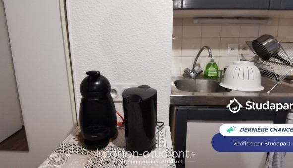 Logement �tudiant Studio &agrave; Grenoble (38000)