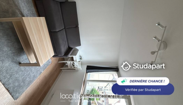 Logement �tudiant Studio &agrave; Grenoble (38000)