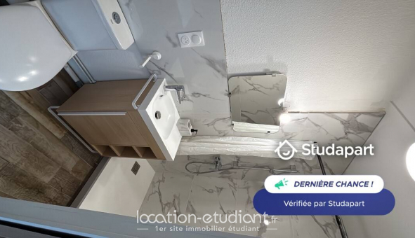 Logement �tudiant Studio &agrave; Grenoble (38000)