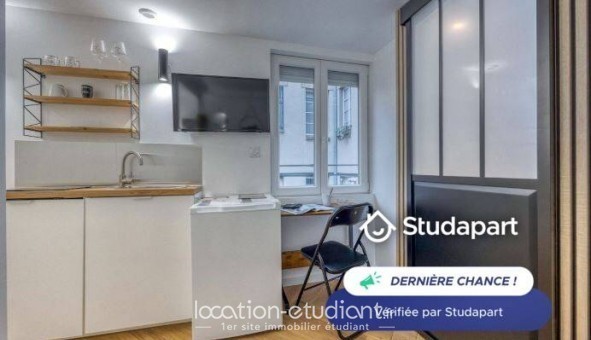 Logement �tudiant Studio &agrave; Grenoble (38000)