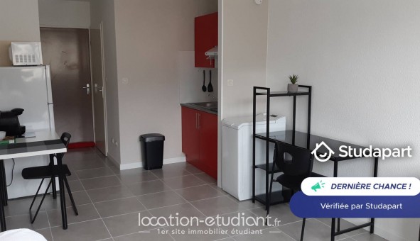 Logement �tudiant Studio &agrave; Grenoble (38000)