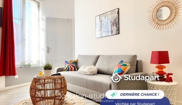 Logement �tudiant Studio &agrave; Grenoble (38000)