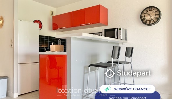 Logement �tudiant Studio &agrave; Grenoble (38000)