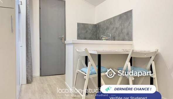 Logement �tudiant Studio &agrave; Grenoble (38000)