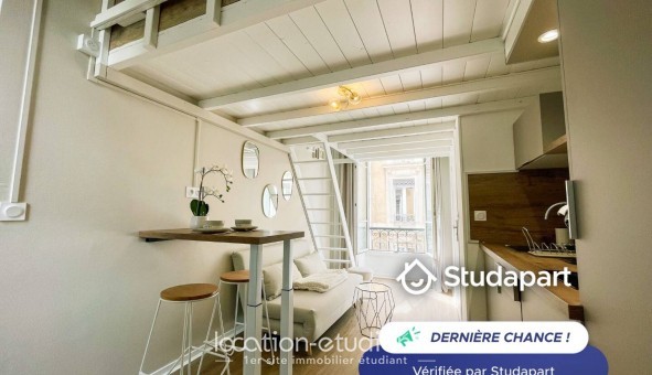 Logement �tudiant Studio &agrave; Grenoble (38000)