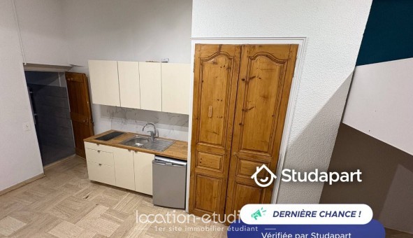 Logement �tudiant Studio &agrave; Grenoble (38000)
