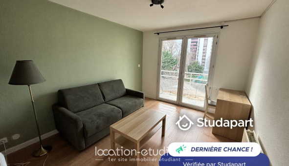 Logement étudiant Location Studio Meublé Grenoble (38000)