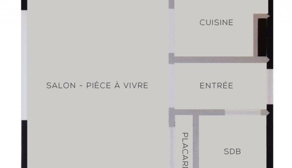 Logement �tudiant Studio &agrave; Grenoble (38000)