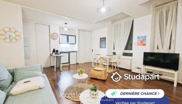 Logement �tudiant Studio &agrave; Grenoble (38000)