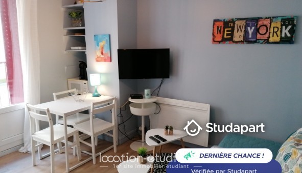 Logement �tudiant Studio &agrave; Grenoble (38000)