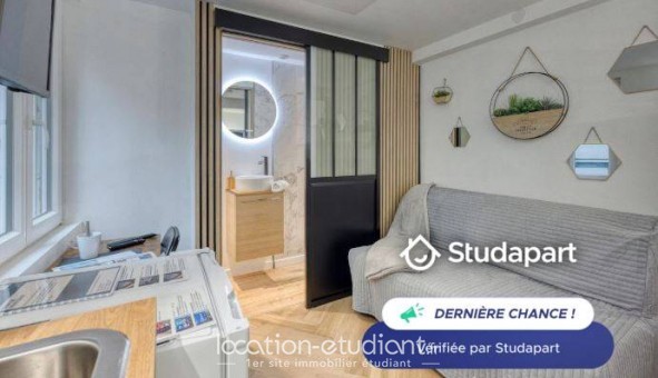 Logement �tudiant Studio &agrave; Grenoble (38000)