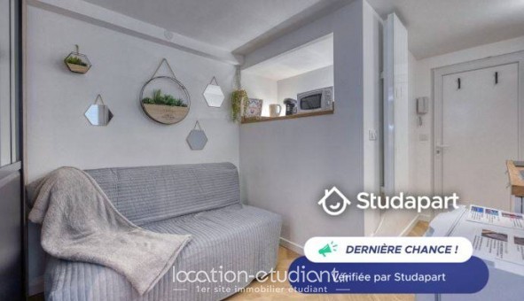 Logement �tudiant Studio &agrave; Grenoble (38000)