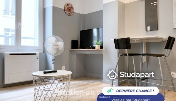 Logement �tudiant Studio &agrave; Grenoble (38000)