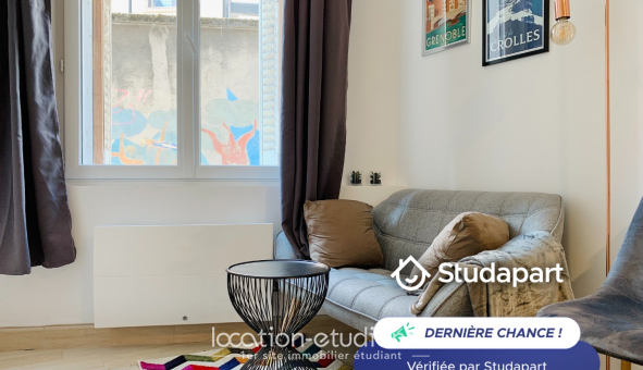 Logement �tudiant Studio &agrave; Grenoble (38000)