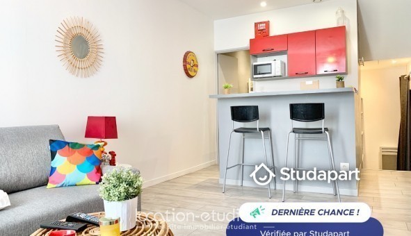 Logement �tudiant Studio &agrave; Grenoble (38000)