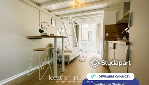 Logement �tudiant Studio &agrave; Grenoble (38000)