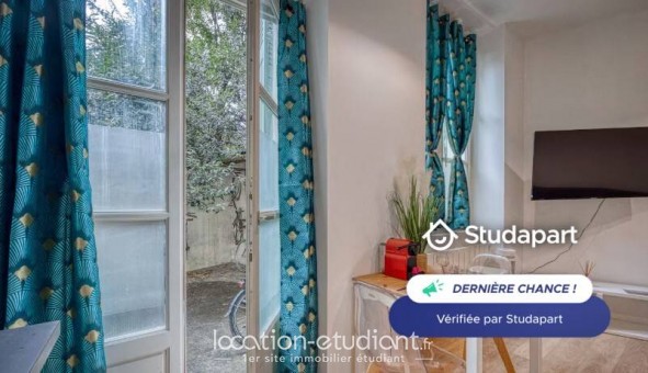 Logement �tudiant Studio &agrave; Grenoble (38000)