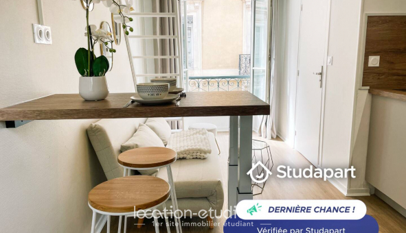Logement �tudiant Studio &agrave; Grenoble (38000)