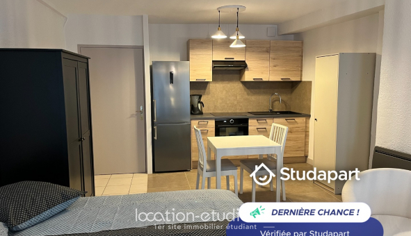 Logement �tudiant Studio &agrave; Grenoble (38000)