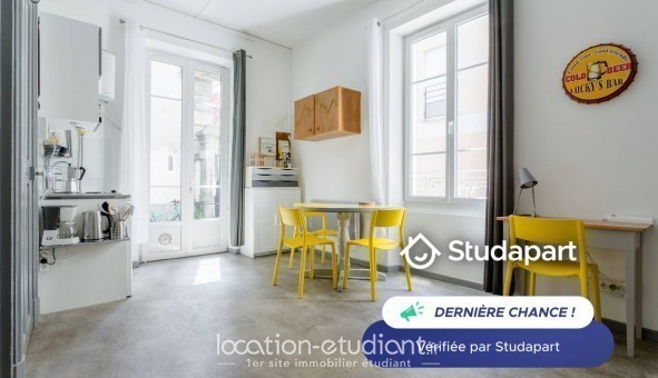 Logement �tudiant Studio &agrave; Grenoble (38000)
