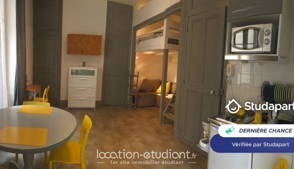 Logement �tudiant Studio &agrave; Grenoble (38000)