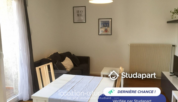 Logement �tudiant Studio &agrave; Grenoble (38000)
