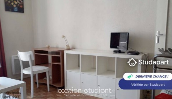 Logement �tudiant Studio &agrave; Grenoble (38000)