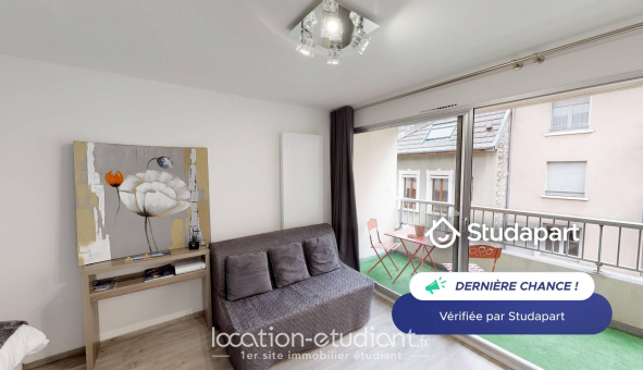 Logement �tudiant Studio &agrave; Grenoble (38000)