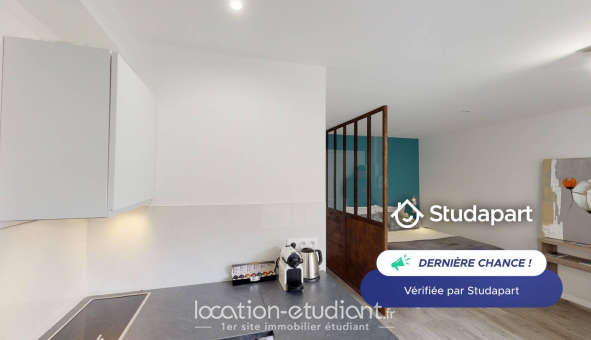 Logement �tudiant Studio &agrave; Grenoble (38000)