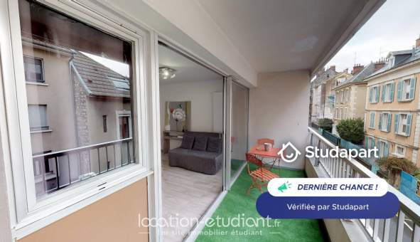 Logement �tudiant Studio &agrave; Grenoble (38000)